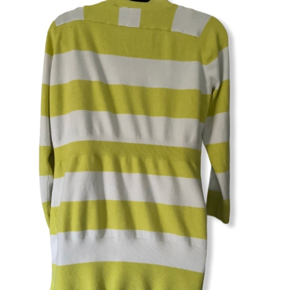 STRIPED SWEATER WITH CINCHED WAIST - Picture 3 of 4